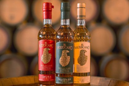 Three expressions from El Mexicano tequila