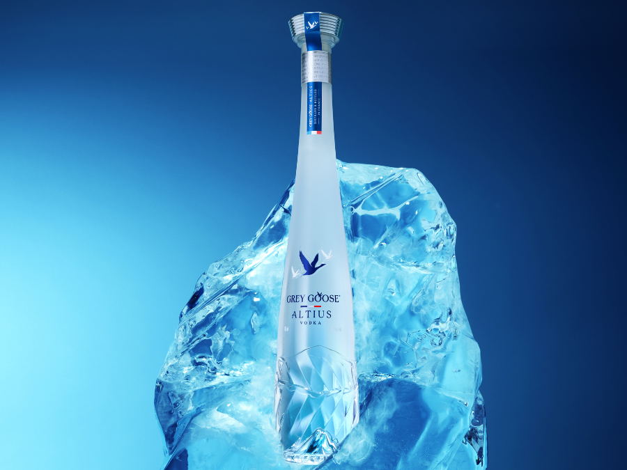Bottle of Grey Goose Altius