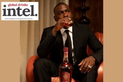MC Skepta with a bottle of Havana Club
