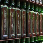 Bottles of Jagermeister on a production line