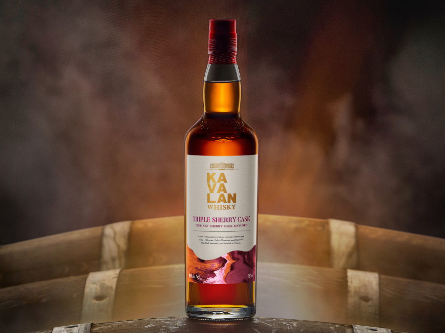 Bottle of Kavalan Triple Sherry Cask