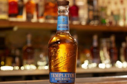 Bottle of Templeton Fortitude Bourbon