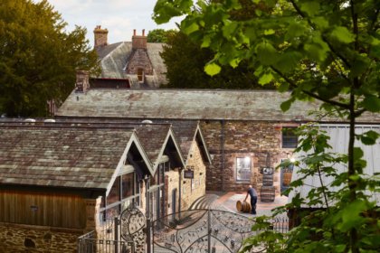 Exterior of The Lakes Distillery