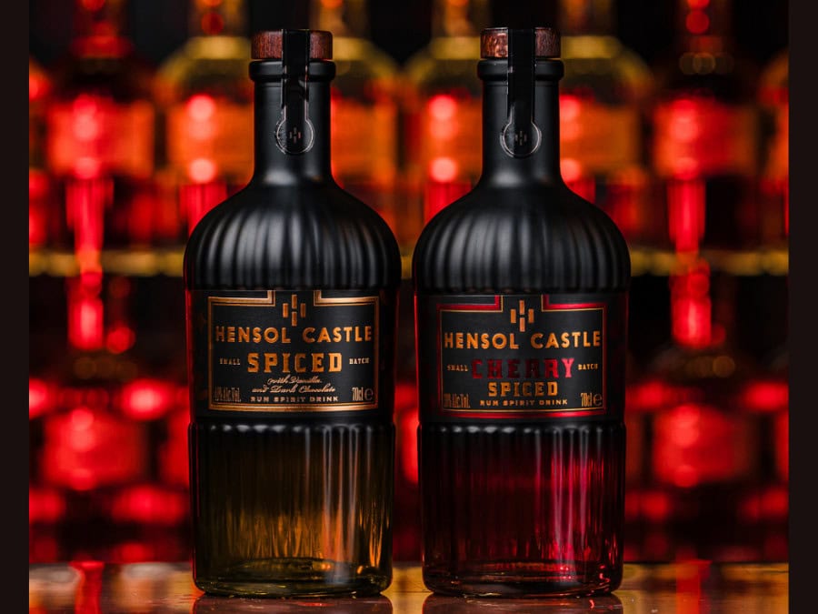 Hensol Castle Spiced Rum and Cherry Spiced Rum