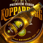 Bottle of Kopparberg cider
