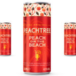 Can of Peachtree Peach On The Beach RTD