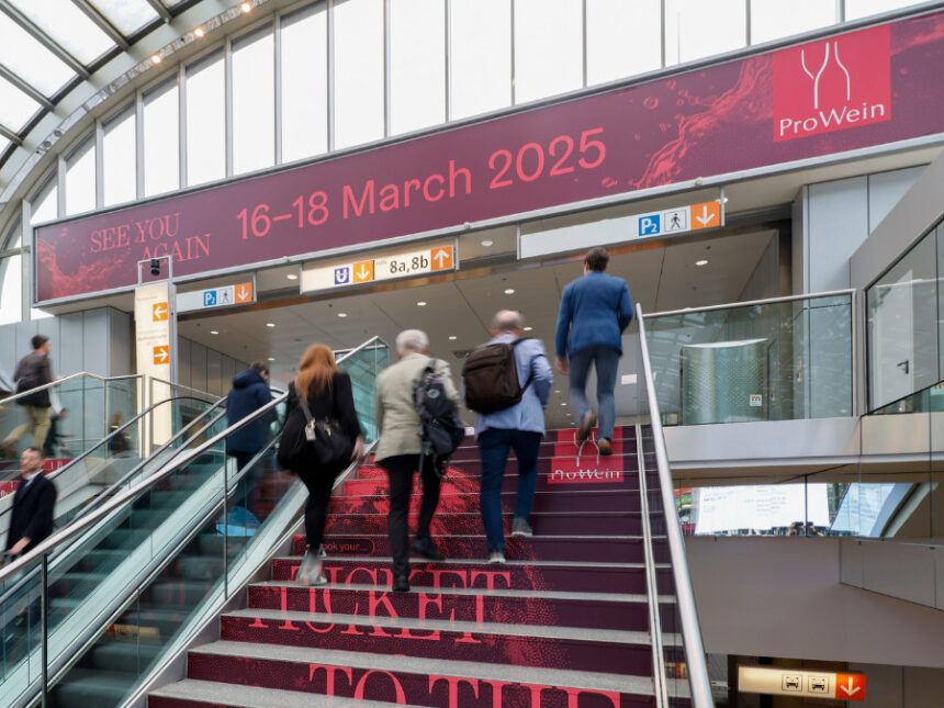Attendees at ProWein 2024
