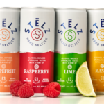 Four flavours of Stelz hard seltzer