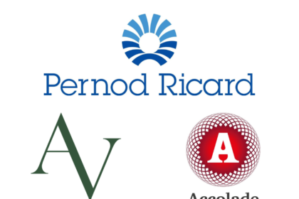 Logos for Accolade Wines Australian Vintage Pernod Ricard