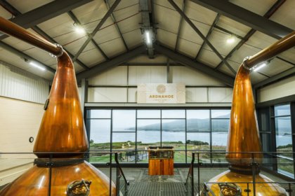 Stillhouse at Ardnahoe Distillery
