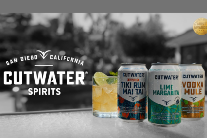 Logo for and three variants from Cutwater Spirits RTD portfolio