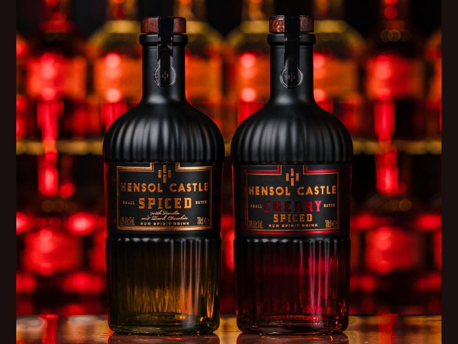 Hensol Castle Spiced Rum and Cherry Spiced Rum
