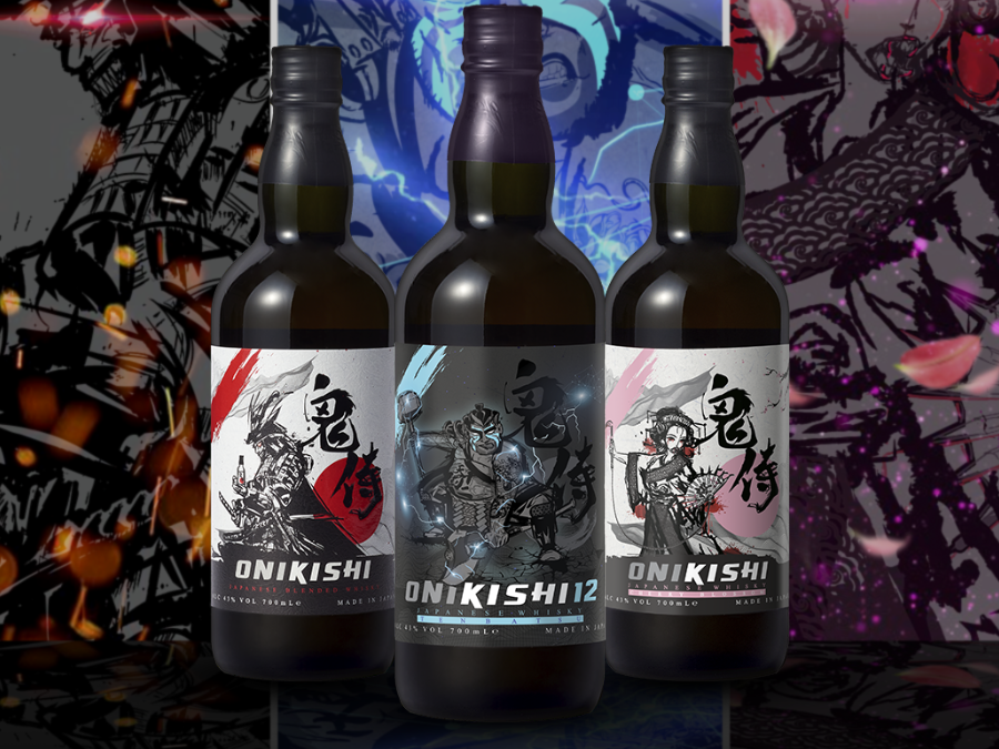 Onikishi Japanese whisky portfolio