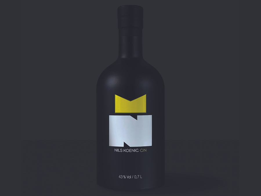 Bottle of Nils Koenig Gin