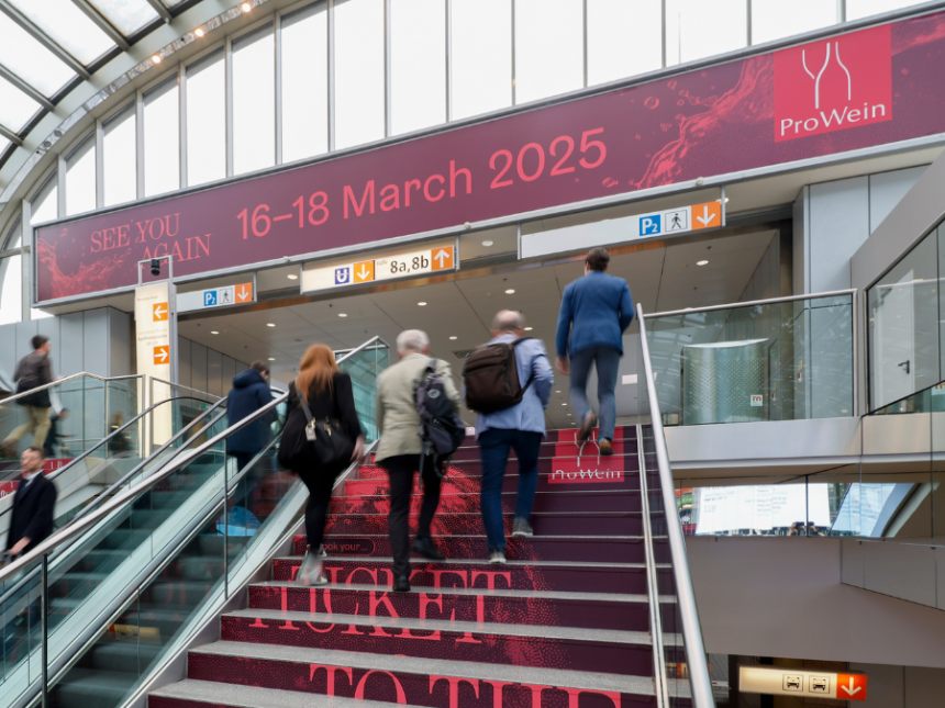 Attendees at ProWein 2024