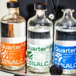 The three expressions in Quarter Proof's low-alcohol spirits portfolio