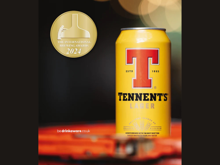 Can of Tennent's Lager