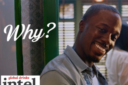 Still image from Captain Morgan's 'Why You Always Whying' advertising campaign