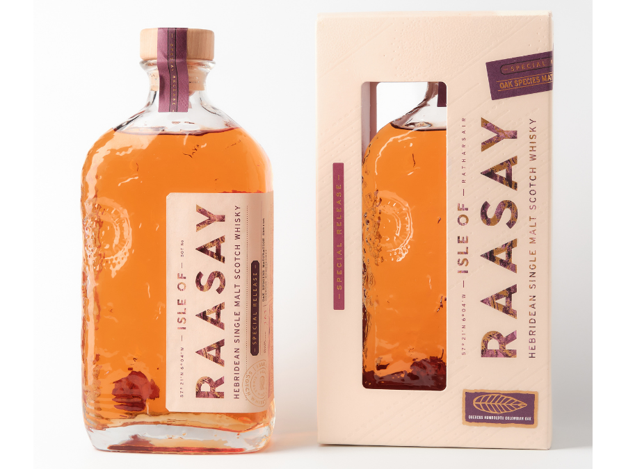 Bottle of Isle of Raasay Distillery Hebridean Single Malt Oak Species Series