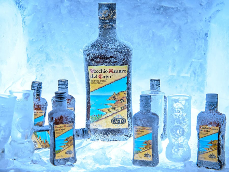 Bottles of Vecchio Amaro del Capo