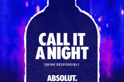Still image from Absolut 'Call It A Night' activation
