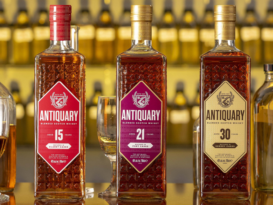 The three expressions from Tomatin's The Antiquary series