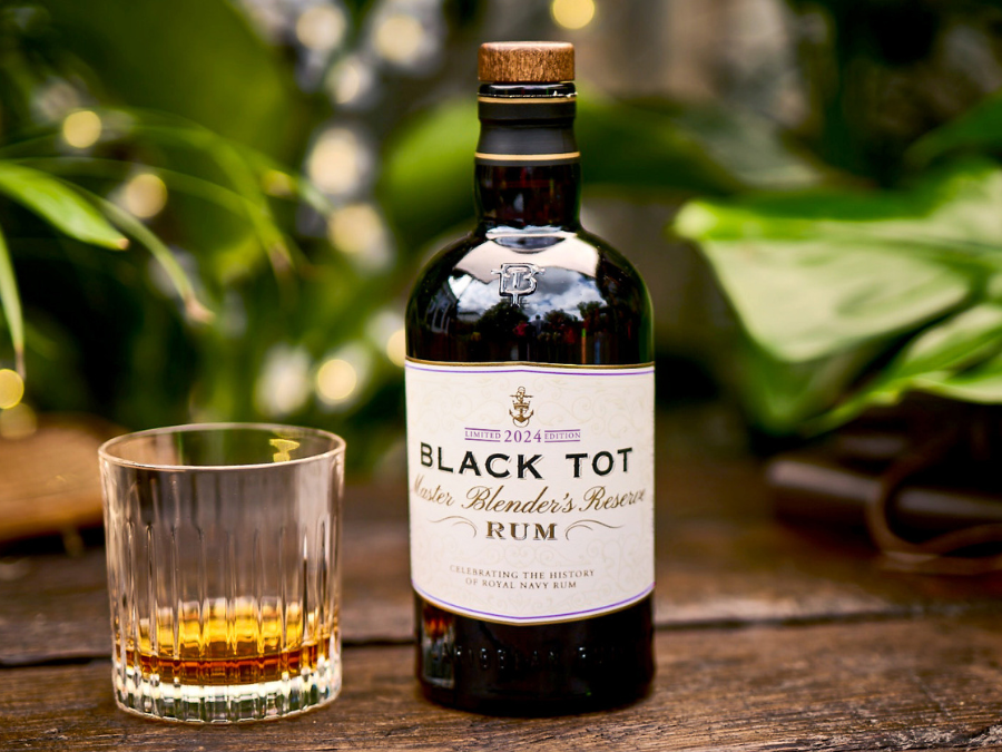 Bottle of Black Tot Master Blenders Reserve 2024