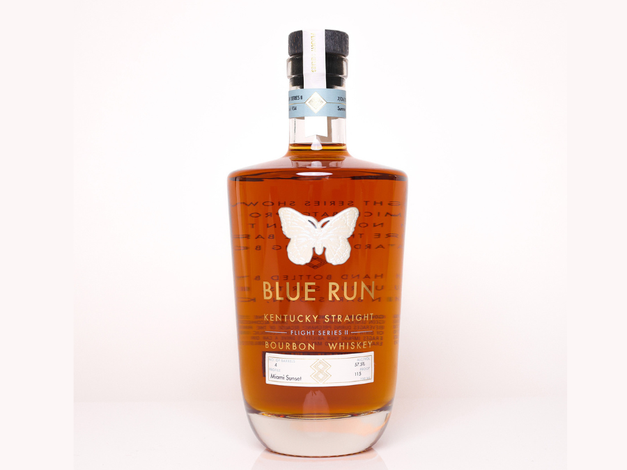 Bottle of Miami Sunset from the Blue Run Flight Series II