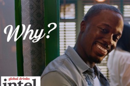 Still image from Captain Morgan's 'Why You Always Whying' advertising campaign