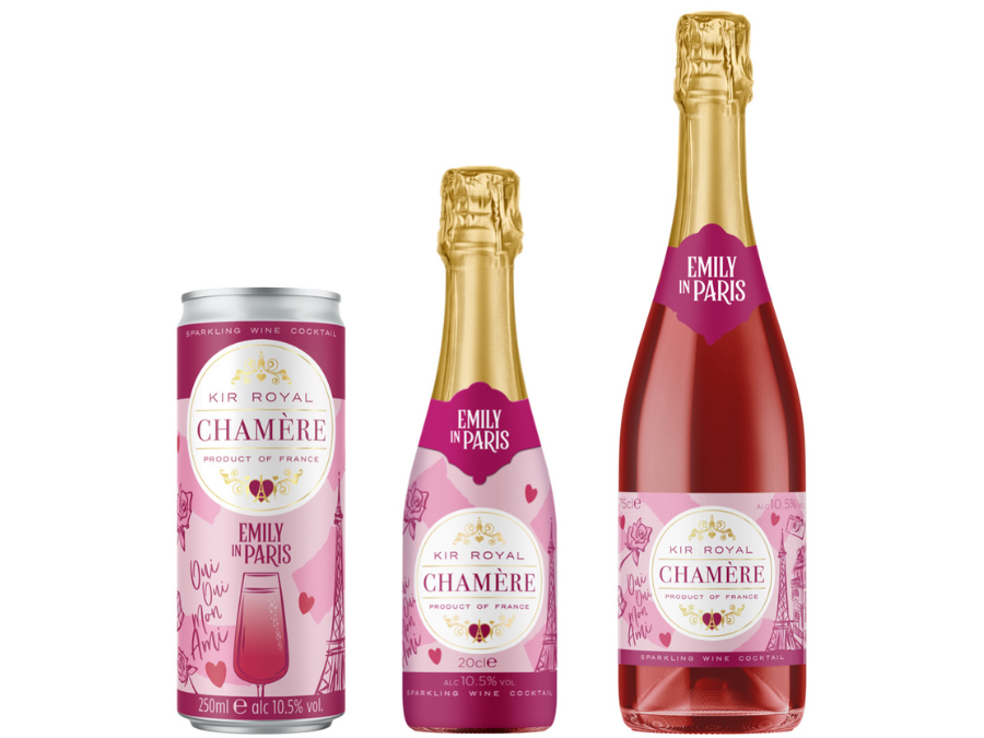 The three packs for Chamere Kir Royale RTD