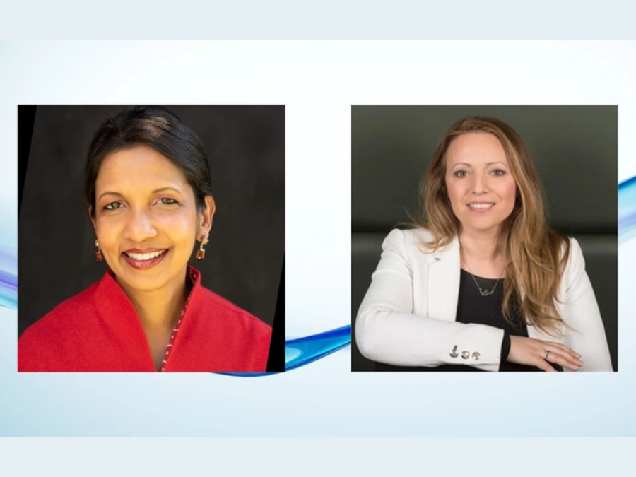 Durga Doraisamy and Sonya Ghobrial
