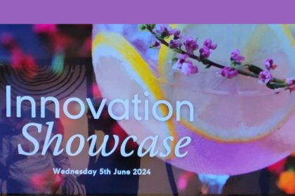 Introductory screen for Diageo presentation on innovation