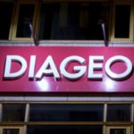 Diageo logo on building exterior