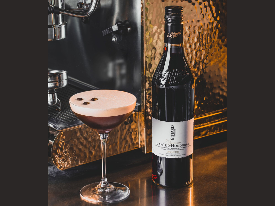 Bottle of Cafe Du Honduras liqueur