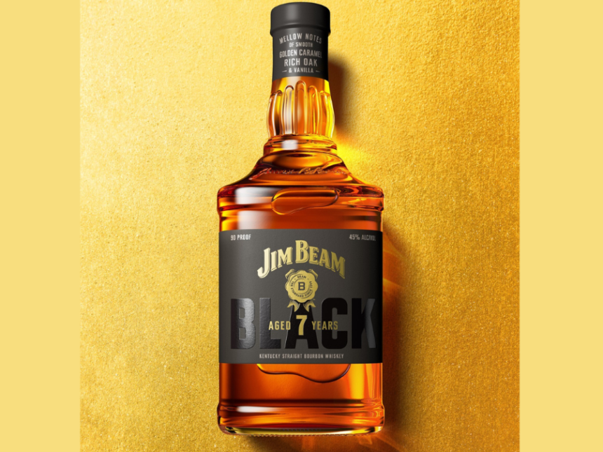 Bottle of Jim Beam Black