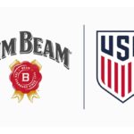 Logos for Jim Beam and the US Soccer Federation