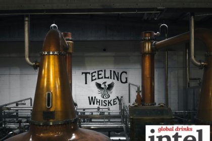 Interior of Teeling Whiskey's distillery in Dublin