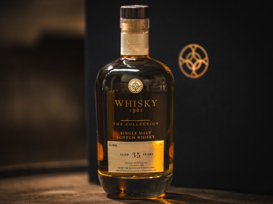Bottle of Glenburgie 1988 single cask from Whisky 1901