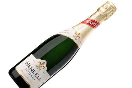 Bottle of Henkell Trocken Sekt