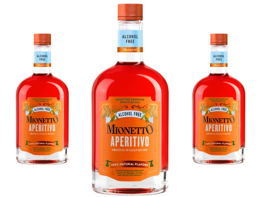 Bottle of Mionetto Aperitivo Alcohol-Free
