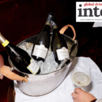 Three bottles of Zonin prosecco in an ice bucket