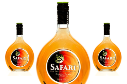 Bottle of Safari Exotic Fruit Liqueur