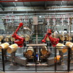 Part of the new automated system at Treasury Wine Estates' facility in Barossa Valley, Australia