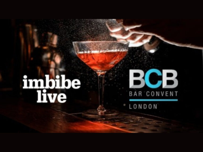 Logos for Imbibe Live and BCB London