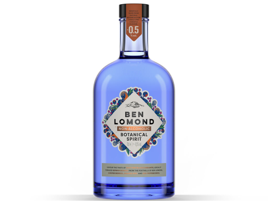 Bottle of Ben Lomond Non-Alcoholic Botanical Spirit