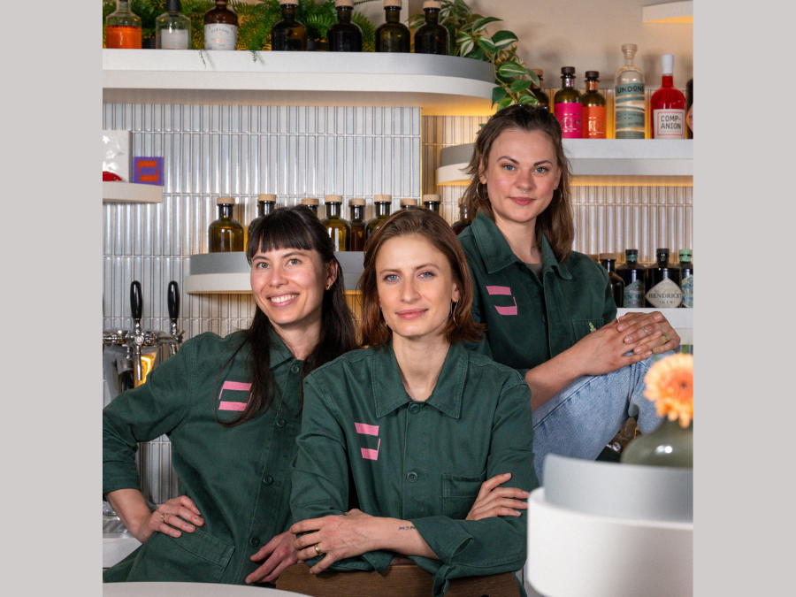 The bar team at Collab Bar in Hamburg