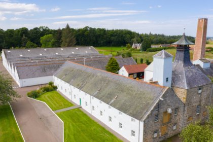 Exterior of Dallas Dhu Distillery