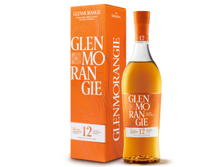Bottle of and box for Glenmorangie Original