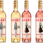 Two Lillet x Emily in Paris bottles