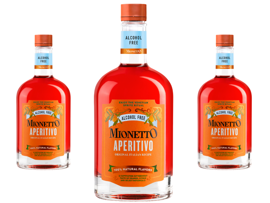 Bottle of Mionetto Aperitivo Alcohol-Free
